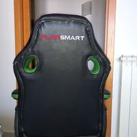 Sedia da gaming usata