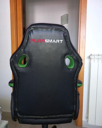 Sedia da gaming usata