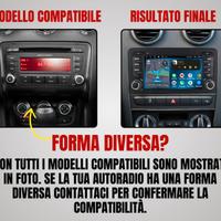 Audi a3 KIT COMPLETO Autoradio android stereo 2din