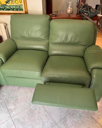 Salotto in vera pelle