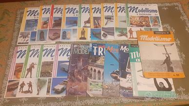 riviste di Modellismo diverse testate 46 numeri
