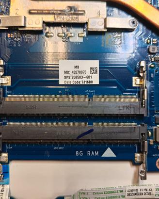 Scheda madre Notebook Hp 250 g5