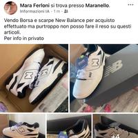 Scarpe new balance Unisex e Borsa Donna