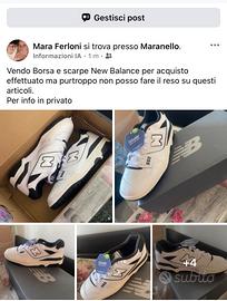 Scarpe new balance Unisex e Borsa Donna