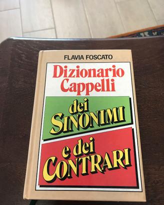 DIZIONARIO CAPPELLI DEI SINONIMI E DEI CONTRARI
