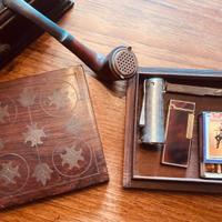 Scatola porta sigari o porta gioie da tavolo