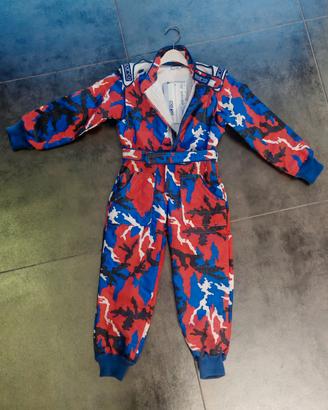 Tuta kart bambino Sparco