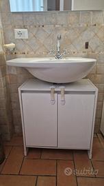 Lavandino bagno+mobiletto da incasso