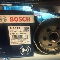 filtro olio bosch P 3318  vw audi seat skoda