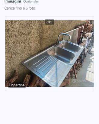 lavabo cucina acciaio 