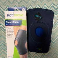 Ginocchiera con foro rotuleo