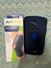 Ginocchiera con foro rotuleo