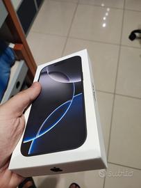 iPhone 16 PRO 128 GB NERO TITANIO +WHITE