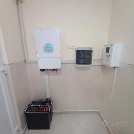 Impianto 6kw con accumulo da 10kw kit solare