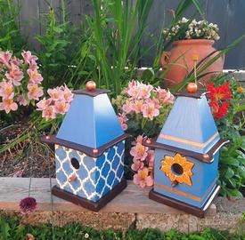 Casette per uccellini fatto a mano