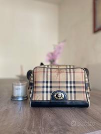 Borsa Burberry Vintage Nova Check anni 90 ORIGINAL