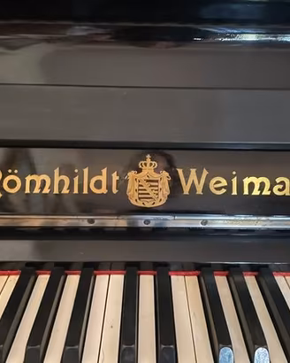 Pianoforte R. WEIMAR  nero laccato