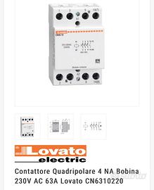 LOVATO CN6310220 Contattore Quadripolare
