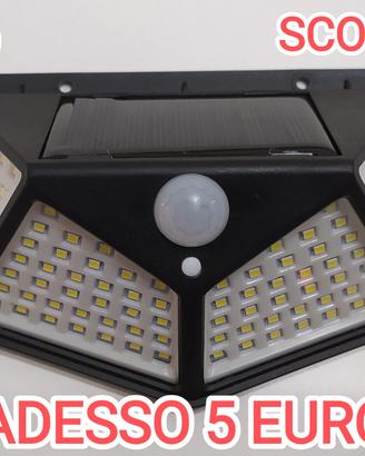 -37%Luce a ricarica solare e sensore di movimento 