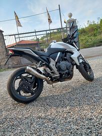 Honda CB1000R (2008) - Bianca - Scarico GP