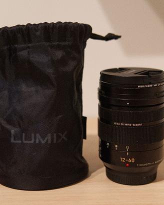 Lumix Leica 12-60mm f/2.8-4.0 PRO Obiettivo M43