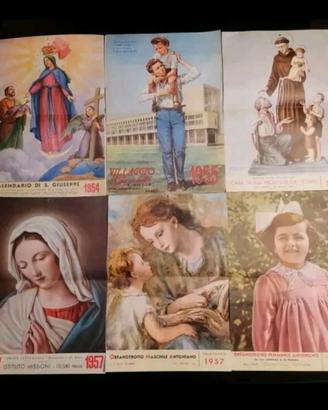 Calendari religiosi anni 50/60