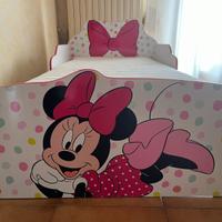 Lettino Bimba Disney Minnie con materasso