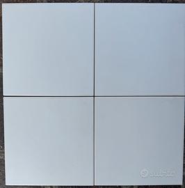 20X20 Piastrelle bianco opaco