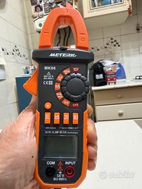 Pinza amperometrica Meterk MK06 nuova