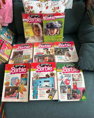 Barbie n. 8 giornalini riviste lotto Mattel