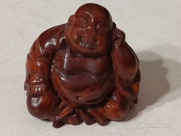 Statuina cinese BUDDHA in legno