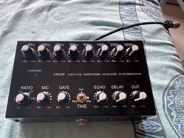 Equalizzatore parametrico di UR6QV con cavi yaesu