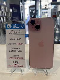 iPhone 15 128 gb ricondizionato 