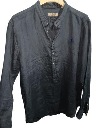 Camicia uomo 100% Lino P-Club 