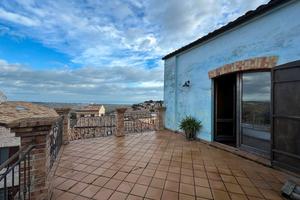 Cielo terra con vista panoramica