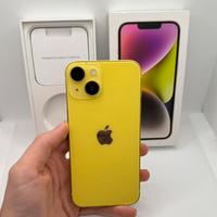 IPhone 14 256gb Yellow NUOVO 🔋100%