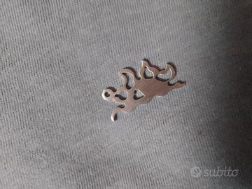 Ciondoli con inserti in oro giallo 