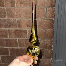 Punta Albero Natale Oro