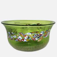 Dogale vaso ciotola in vetro di Murano