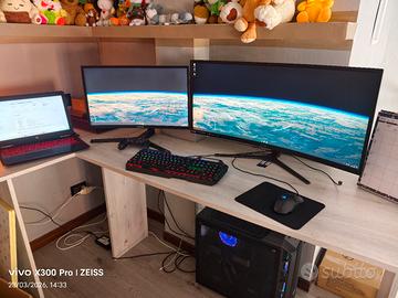 postazione gaming completa 