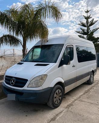 Bus Pulmino Mercedes Sprinter 9 posti Tetto Alto