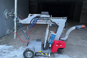 Gru sollevatore movimentazione vetri elettrico