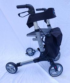 ✅Deambulatore Rollator Oceano Mopedia 4 Ruote