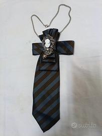 Collana cravatta gioiello vintage 