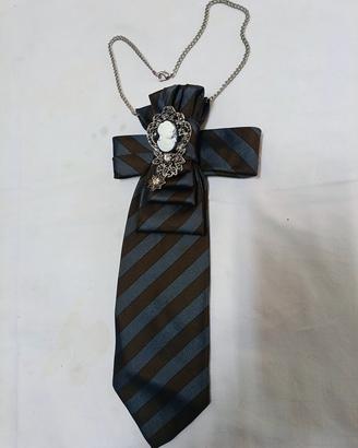 Collana cravatta gioiello vintage 