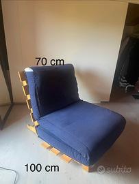 Poltrona Letto Vintage IKEA GRANKULLA