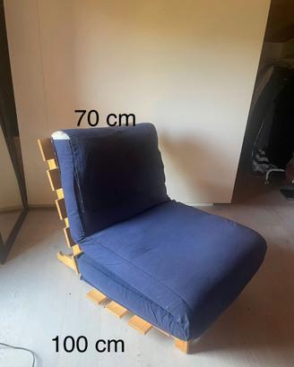 Poltrona Letto Vintage IKEA GRANKULLA