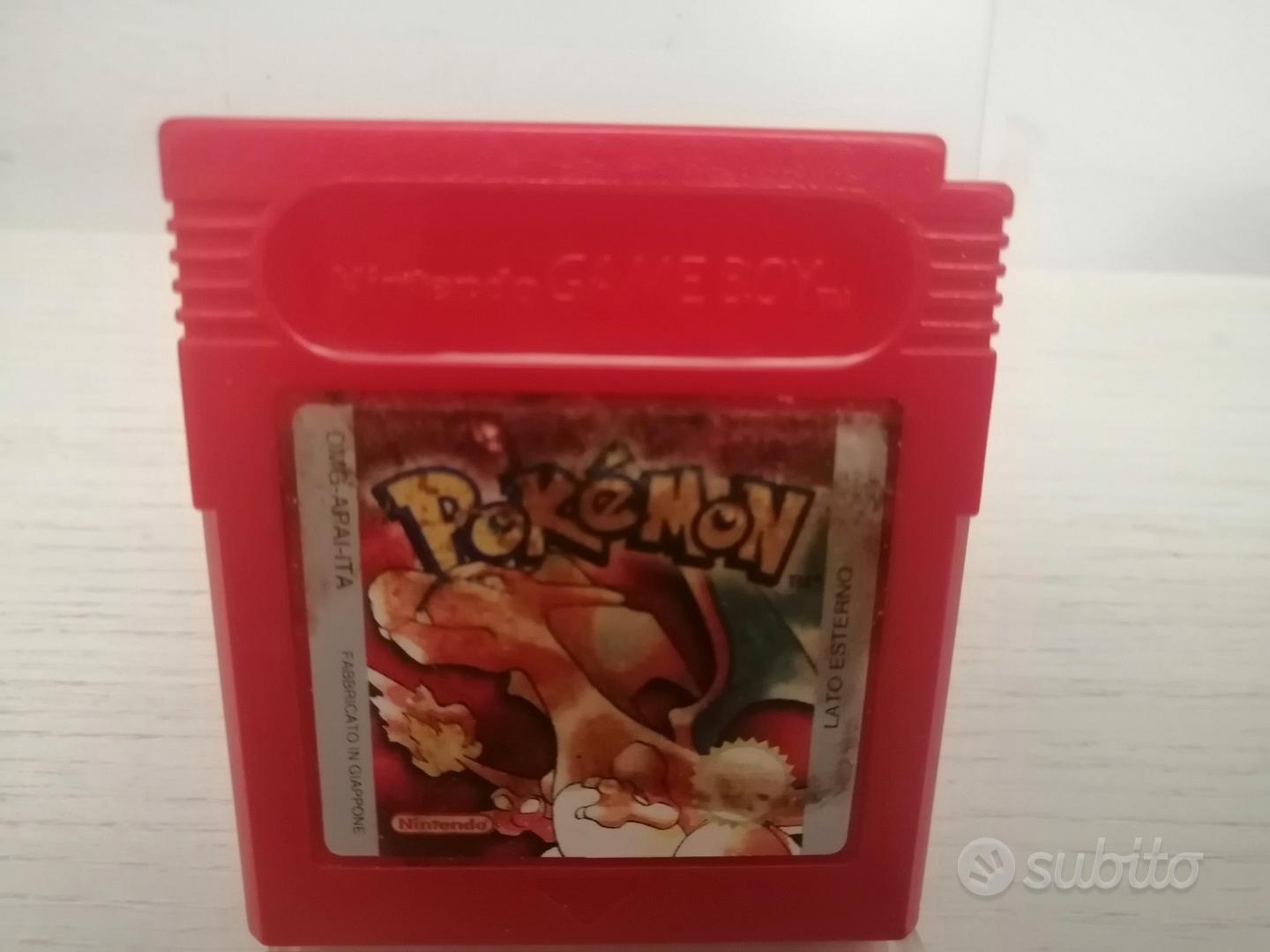 Pokemon Rosso Fuoco Italiano Gameboy Originale Funzionante Game