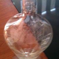 Vasi di cristallo diam 14 x h 32 e diam 21 x h h35