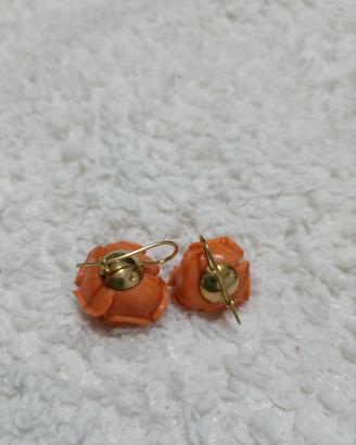 orecchini corallo